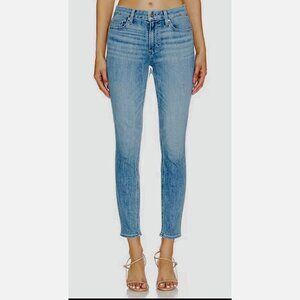GRLFRND Karolina High-Rise Skinny Jean in Janise Blue Denim Size 24